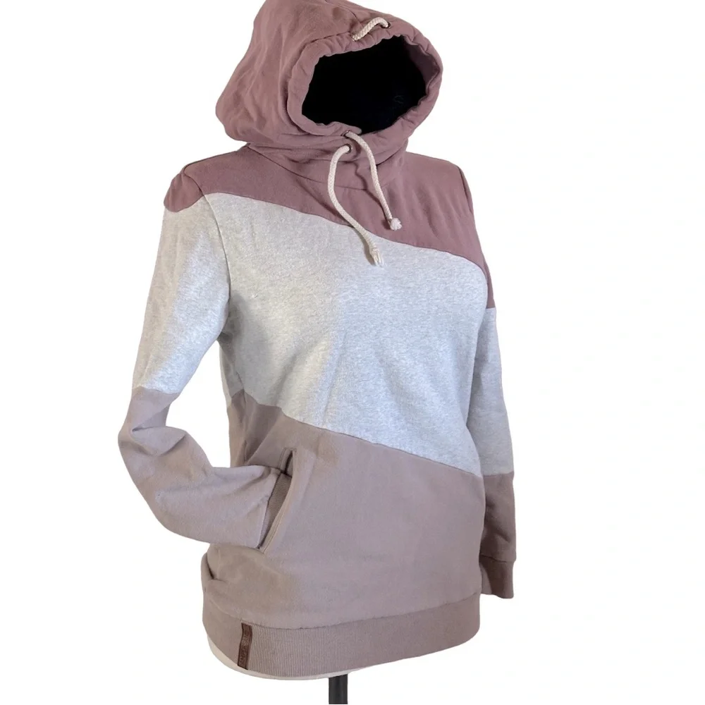 Ampersand Ave Be Fearless L Single Hood Sweatshirt Tri Color Hoodie - Picture 2 of 6